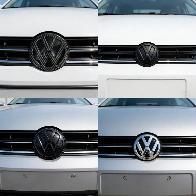MPSGW1 1pcs 6C0 853 600 For VW Polo 2014-2018 Car Logo Emblem Hood Front And Rear Tail Mark Rear Badge Modification Accessories