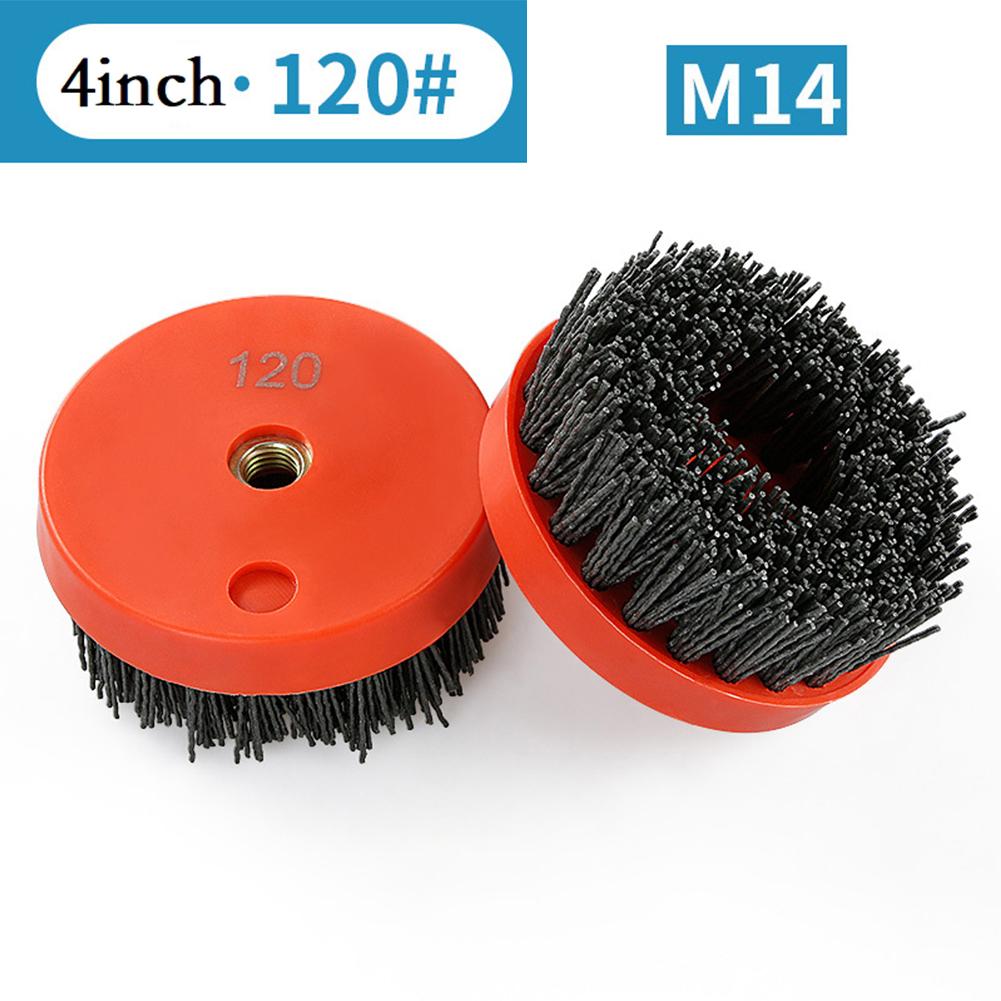 Cleaning Tool Grinding Tool Polishing Tool Brush Abrasive Brush Antique Brushes Nylon Brush 36 3000 4inch 110mm Red Color