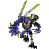 Nuovo Robot Mecha Combinabile Soldato Scheletrico Blocchi da Costruzione Guerriero Biochimico Maschera Dorata Giocattolo Ragazzo Regalo per le Feste dei Bambini
