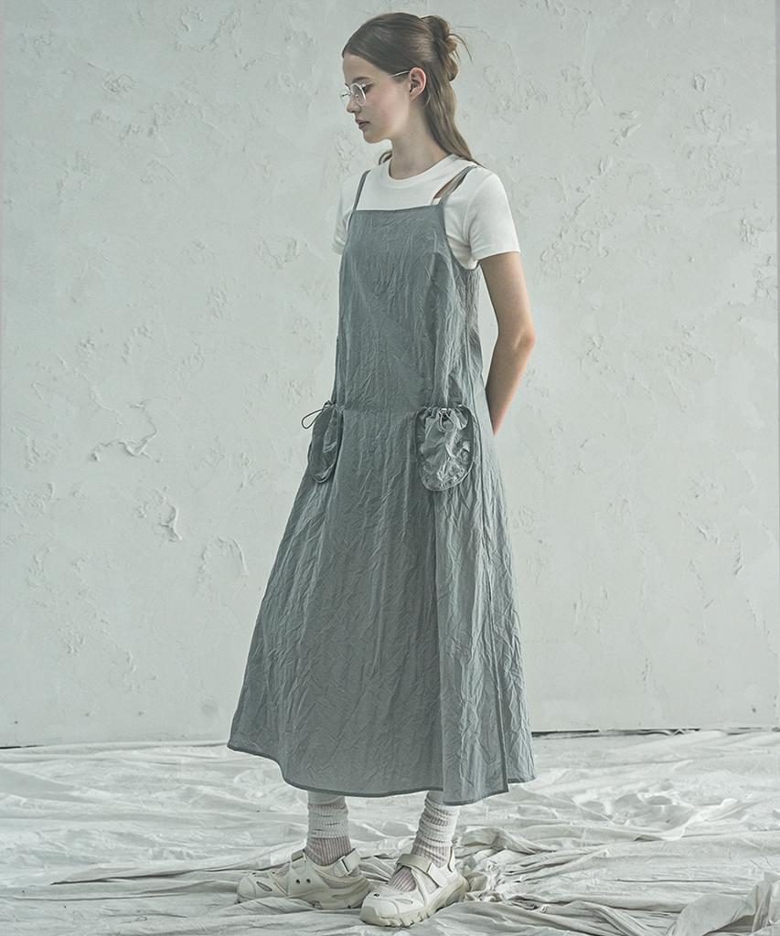 Urban Dress Wrinkle Wrinkles Onepiece - 3Col