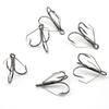 6pcs/box High Carbon Steel Wacky Hook Treble Design Carp Fishing Hook Bass Fly Hook  Carp Fishing