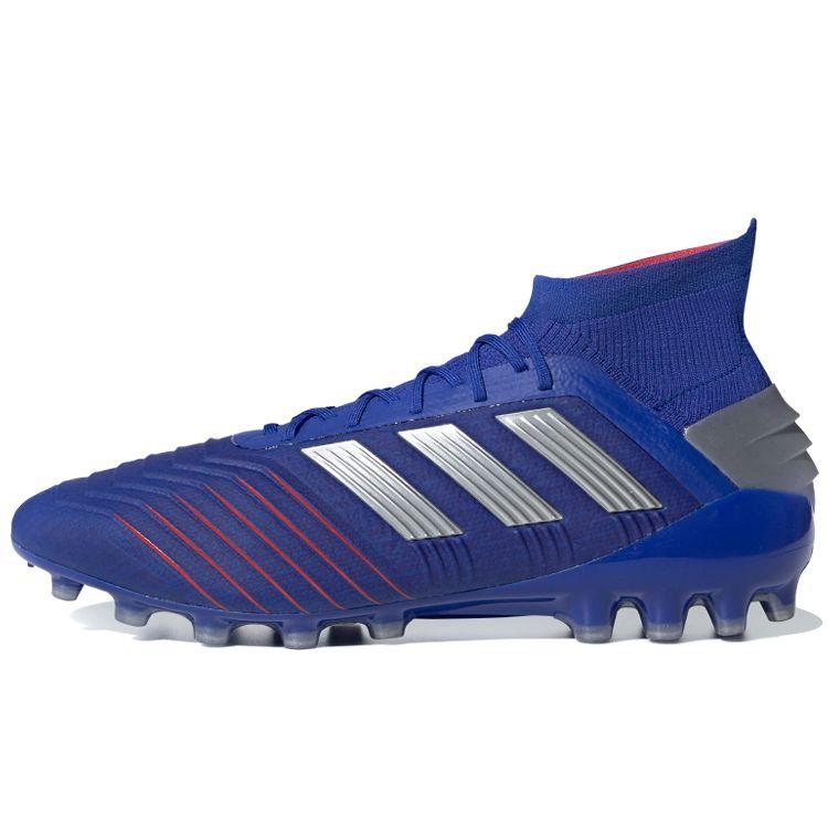 Adidas Predator 19.1 Comfortable Versatile AG (Rubber Short Studs) Non-Slip Durable Soccer Shoes Men Soccer Shoes Blue D98053