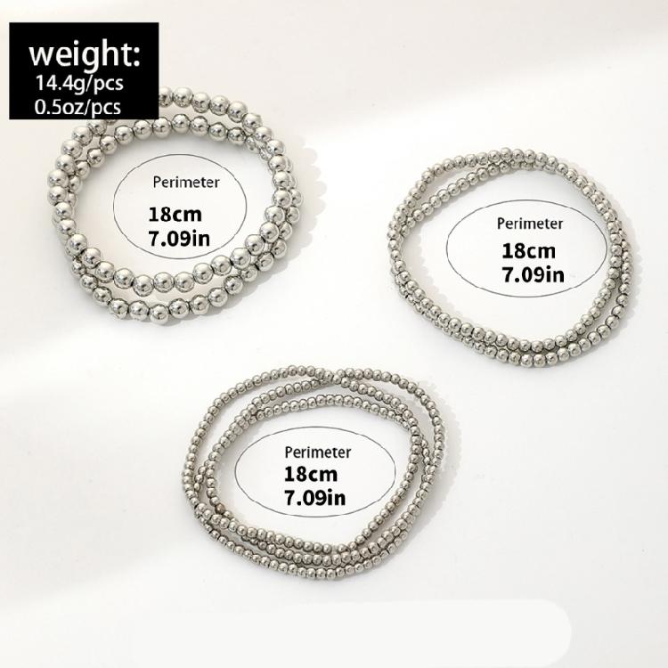 Stylish Beaded Bracelets 7pcs Set Adjustable Designs Jewelry Accessory for Various Wrist Sizes Great for Everyday Wear