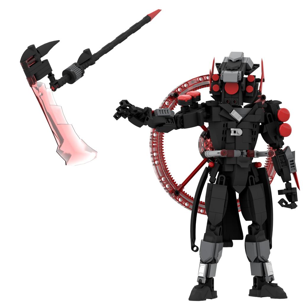 2025 New Skibidi Toilet Speaker Man Blocks Skibidi Toilet Building Blocks Toy Hobby Blocks Educational Toy Collectible Online Animation Skibidi Toilet