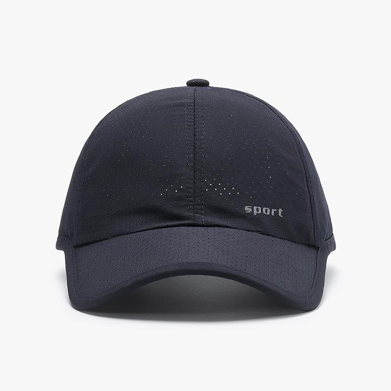 Unisex Quick-Dry Breathable Summer Baseball Cap for Sun Protection Adjustable
