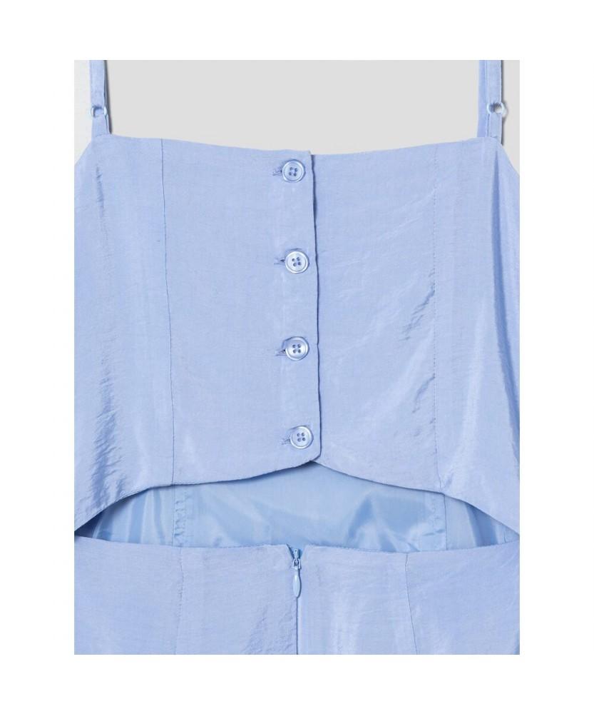 8SECONDS Tie Strap Sleeveless Dress Sky Blue