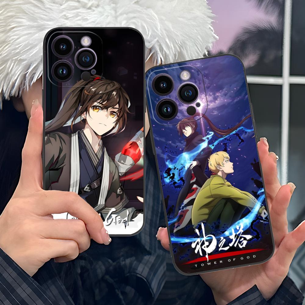 Anime Game Tower of God Phone Case for iPhone 17 16 15 14 13 12 11 X XR XS 8 7 Air Pro Max Plus Mini Colorful Cover Cover Pretty