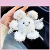 Süße Cartoon-Schneeflocke und Ahornblatt Plüschdeko Mit Schlüsselanhänger Für Taschen und Schlüssel