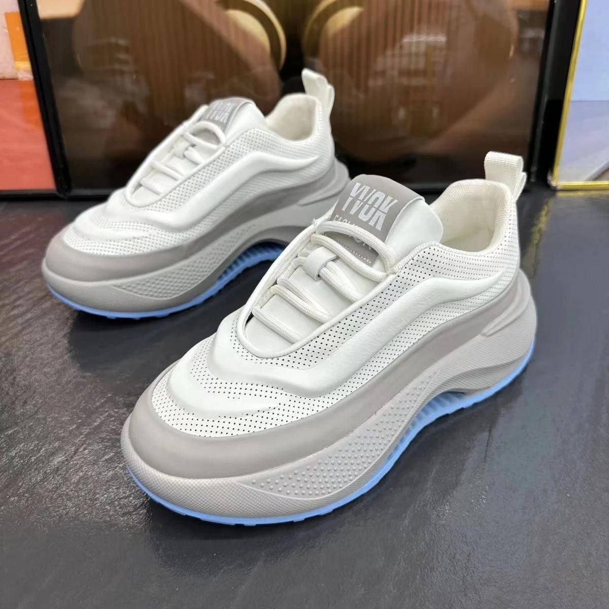 

Модные роскошные дизайнерские новые мужские трендовые высококачественные повседневные туфли на толстой подошве на плоской подошве мужские мокасины спортивные кроссовки для ходьбы Zapatos Hombre 43