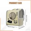 Backpack for Pets, Pet Carrier Bag, Double Shoulder Straps, Breathable, Spacious, Ideal Hiking,