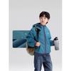 Children's Lightweight Fleece-Lined Waterproof Outdoor Hooded Jacket for Fall and Winter