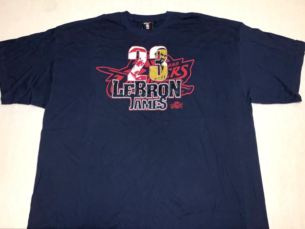 Rare Vintage 2000s LeBron James #23 Cleveland Cavaliers UNK NBA T-Shirt New 3XL Unisex T-Shirt XXL