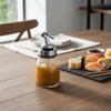 2PCS 160ML Glass Oil Bottle with Anti-drip Spout Kitchen Soy Sauce Bottle Vinegar Bottle  Restaurant