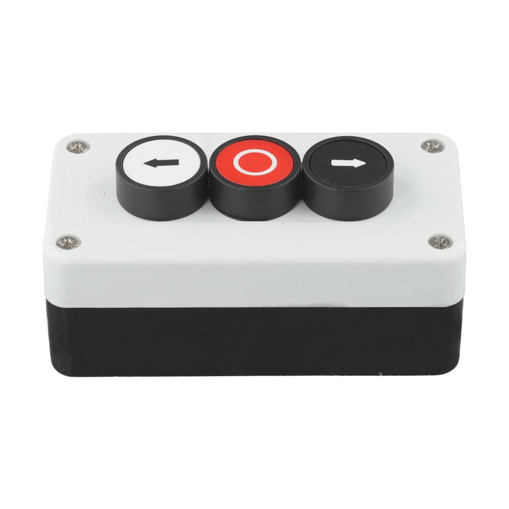 Sleek Design of 3 Position Push Button Switch Control Box with Reset Momentary Function Enhancing User Experience