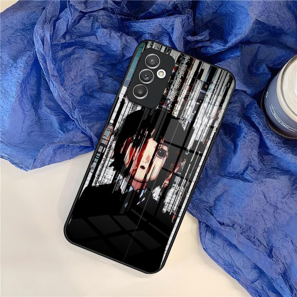 S-Serial E-Experiments L-Lain Phone Case for Samsung Galaxy S24 S23 S22 S21 S20 A24 A34 A54 A53 Note20 M54 Fe Ultra Plus Glass