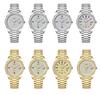 ORSGA Men's Luxury Quartz Watch with Star Design and Colored Diamond Accents