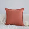 Summer Solid Color Sofa Pillow Case, Bedside Cushion, Living Room Pillow, Chair Back Cushion, Car Waist Pillow