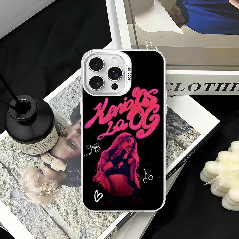 Fashion Singer K-Kenia OS Color Phone Case For IPhone 17 16 15 14 13 12 11 Pro Max Plus Pro Shell