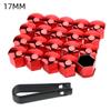 New 20Pcs 17/19mm Car Wheel Nut Bolt Head Cover Cap Protective Bolt Caps Exterior Decoration Protecting Bolt Rims Screws Plug
