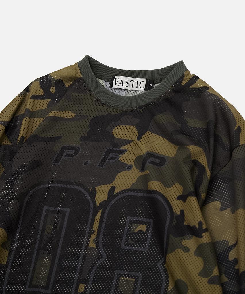 VASTIC Camo Mesh Dlouhý rukáv_Khaki