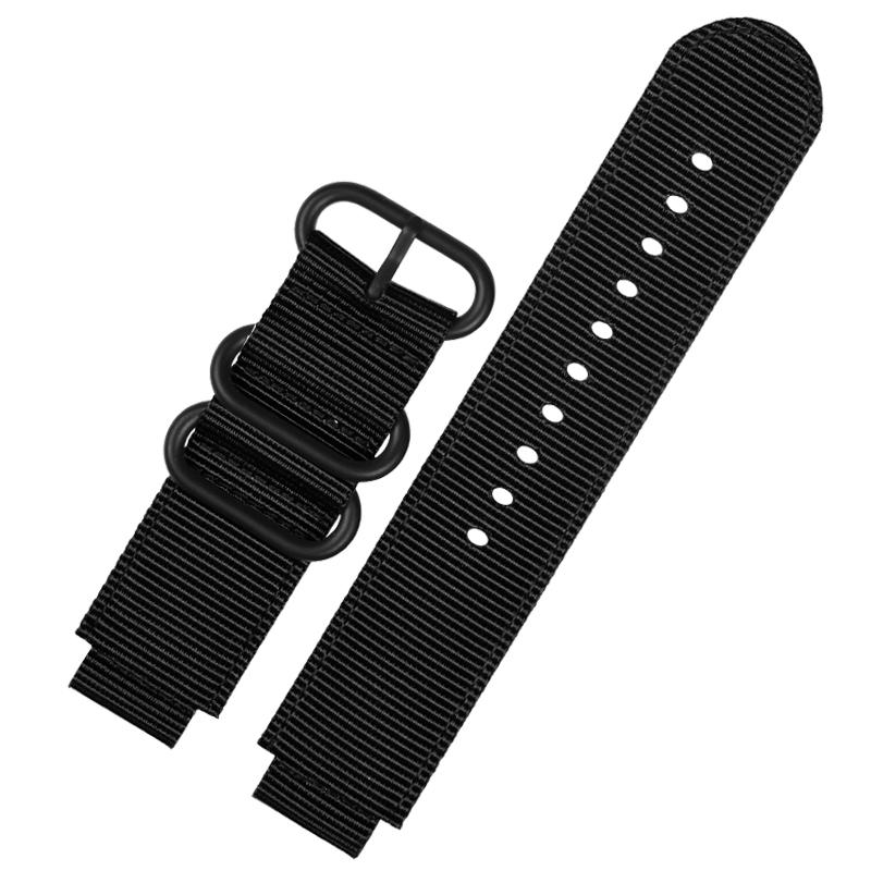 Canvas-Uhrenarmband 18mm für CASIO PRG-260/550PRW-3500/2500/5100 Box AE1200/1300 W-219 Modifiziertes Nylon-Uhrenarmband Herrenarmband