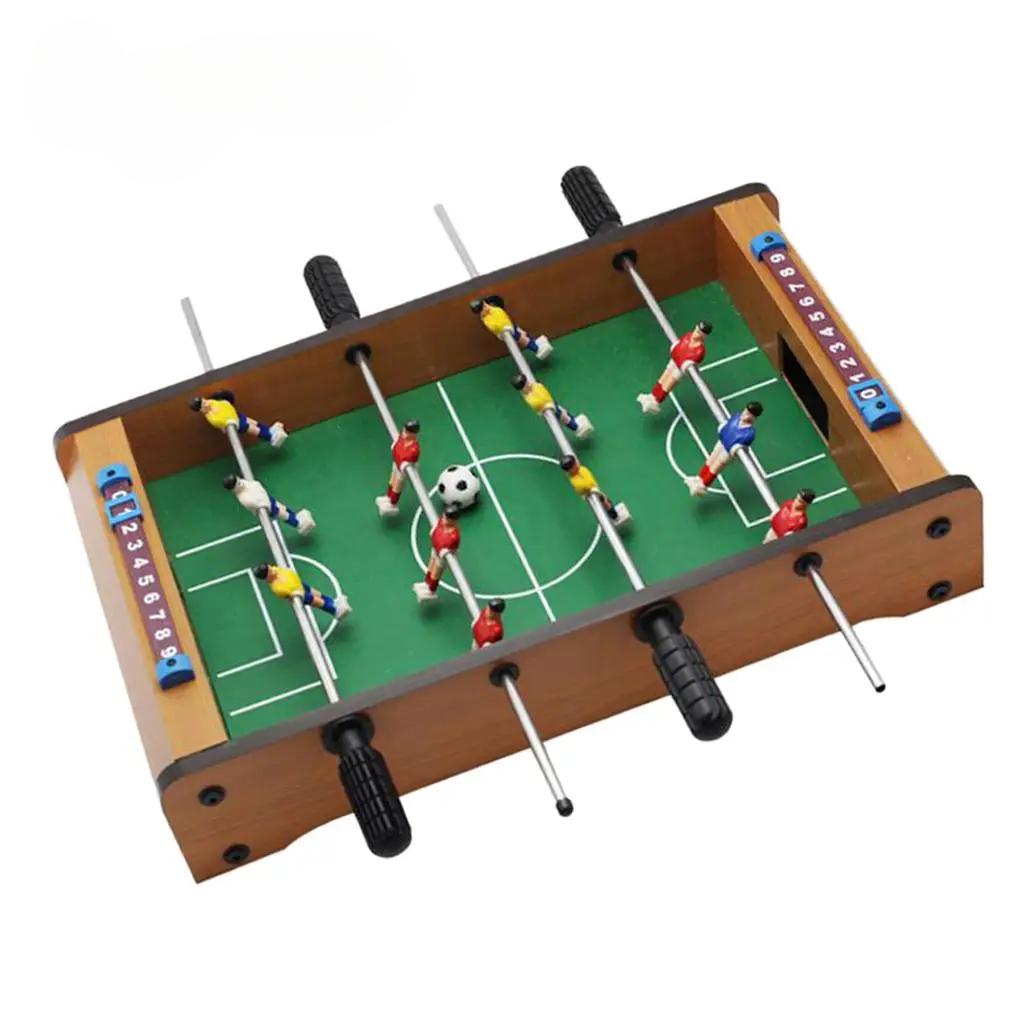 Mini Tischfußball Tischplatte , Mini Fußballspiel Tisch für Kinder Fußballspiel Tisch Indoor-Spiele für Eltern-Kind-Spiel, Spaß für alle