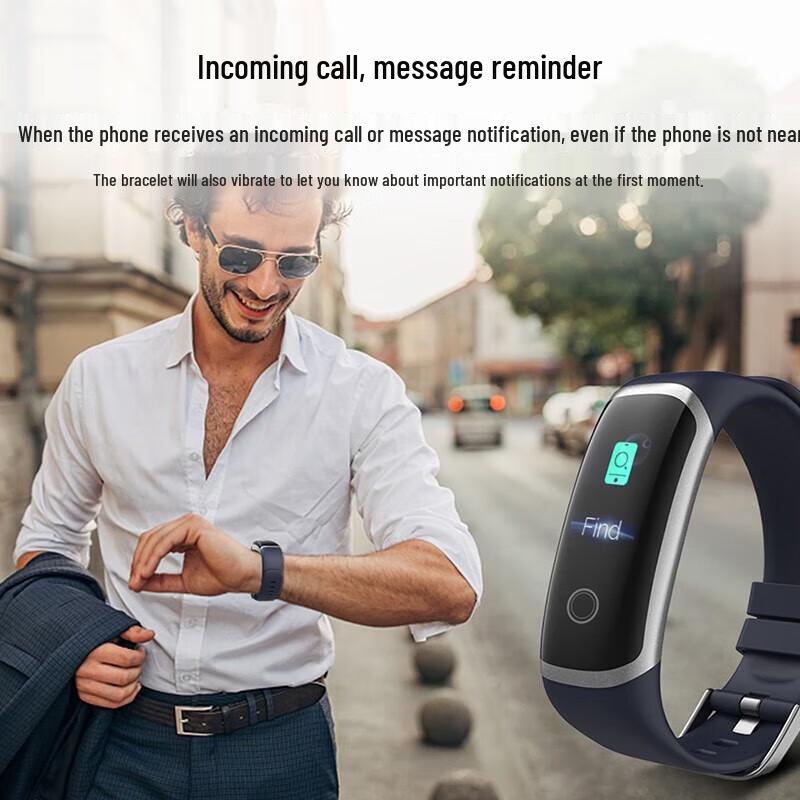 Smart Fitness Tracker with Temperature Monitor