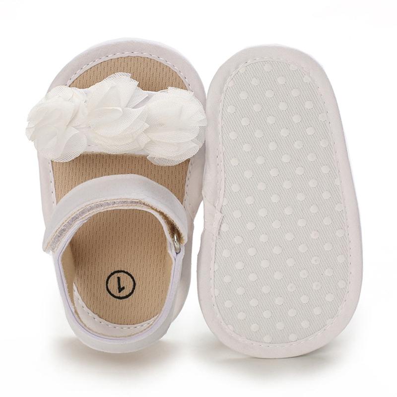 Under 2 Years Toddler Baby Sandals Non-Slip Soft Sole Crib Shoes Open-toed Sandals