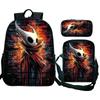 Hollow Knight 2 Silksong Backpack Teenagers Hornet Fridge Magnet Rucksack Shoulder Bag Pencil Case School Backpacks