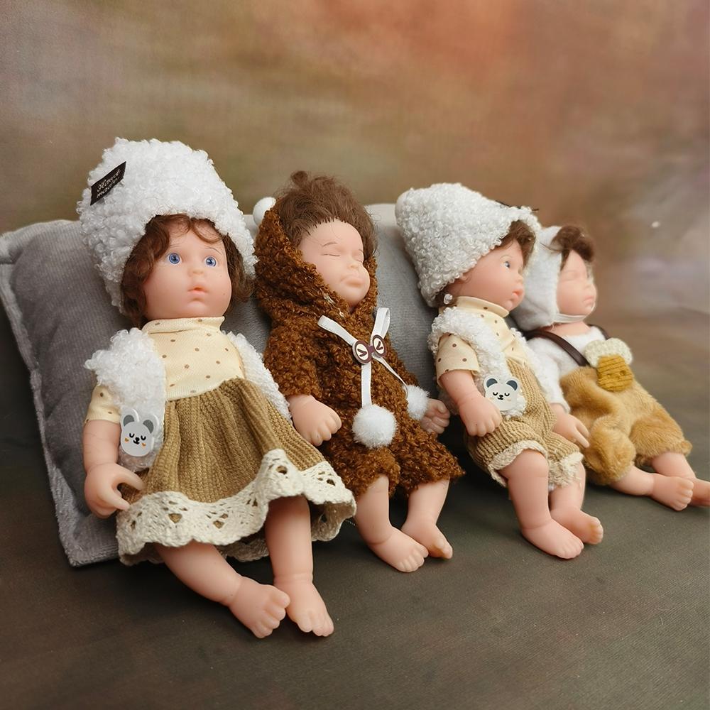Micro Preemie Full Body Silicone Baby Doll Girl & Boy Lifelike Reborn Doll Surprice Children Anti-Stress