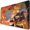 Anime Grils MouseMat Overwatch Gamer Cool Mouse Pad D_Demon Slayer Gamer Cabinet Large Non-Slip Mousepad XXL Keyboard Mat