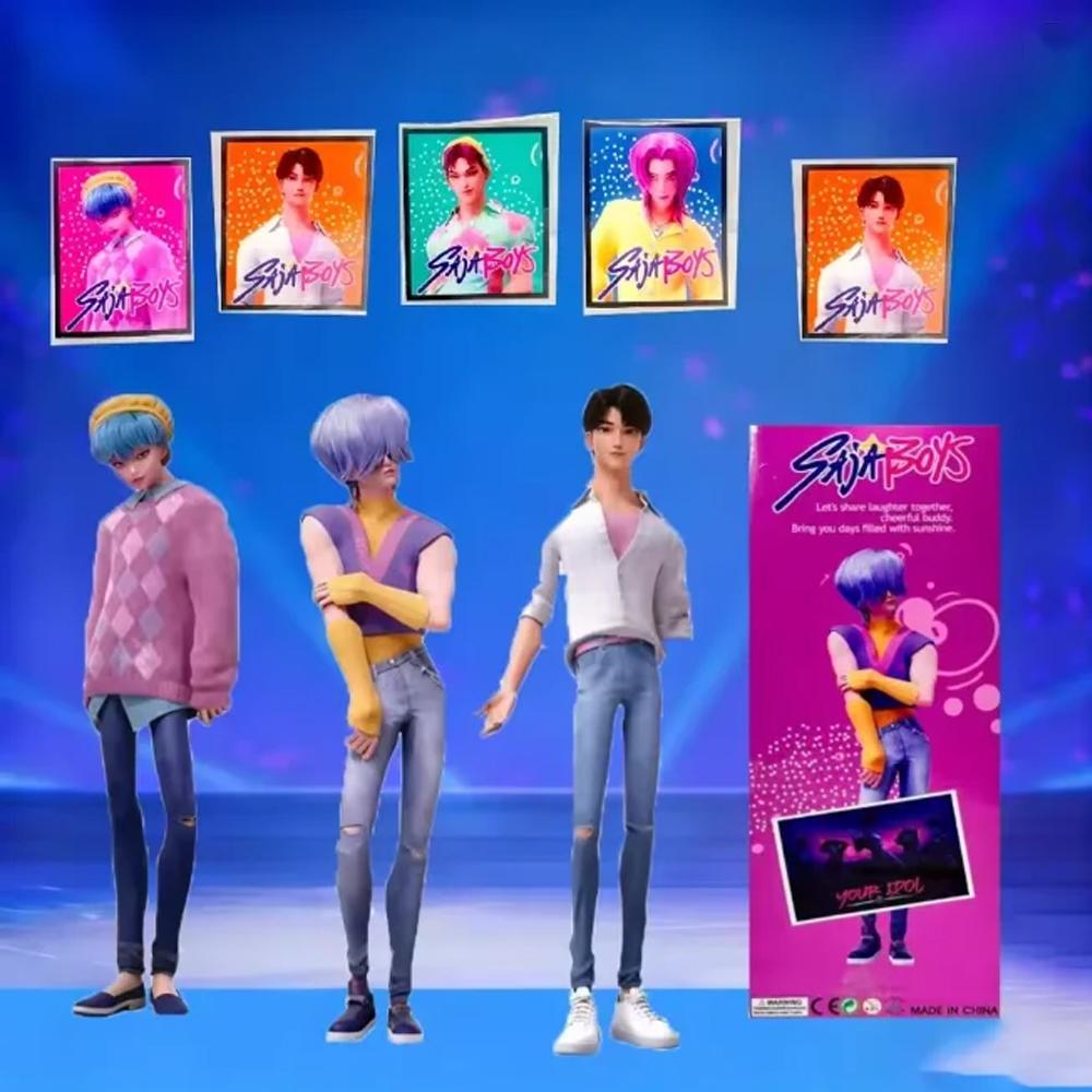 Neues Produkt! Demon Saga Anime Posenbares Modell - 11 Gelenke. Ein Sammlergeschenk für K-POP-Boyband-Fans, Geeignet für Weihnachten,