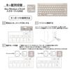 PLUS Keyboard Jibuniro Thin Mini Wireless Keyboard Gray TW-KB002 428-851