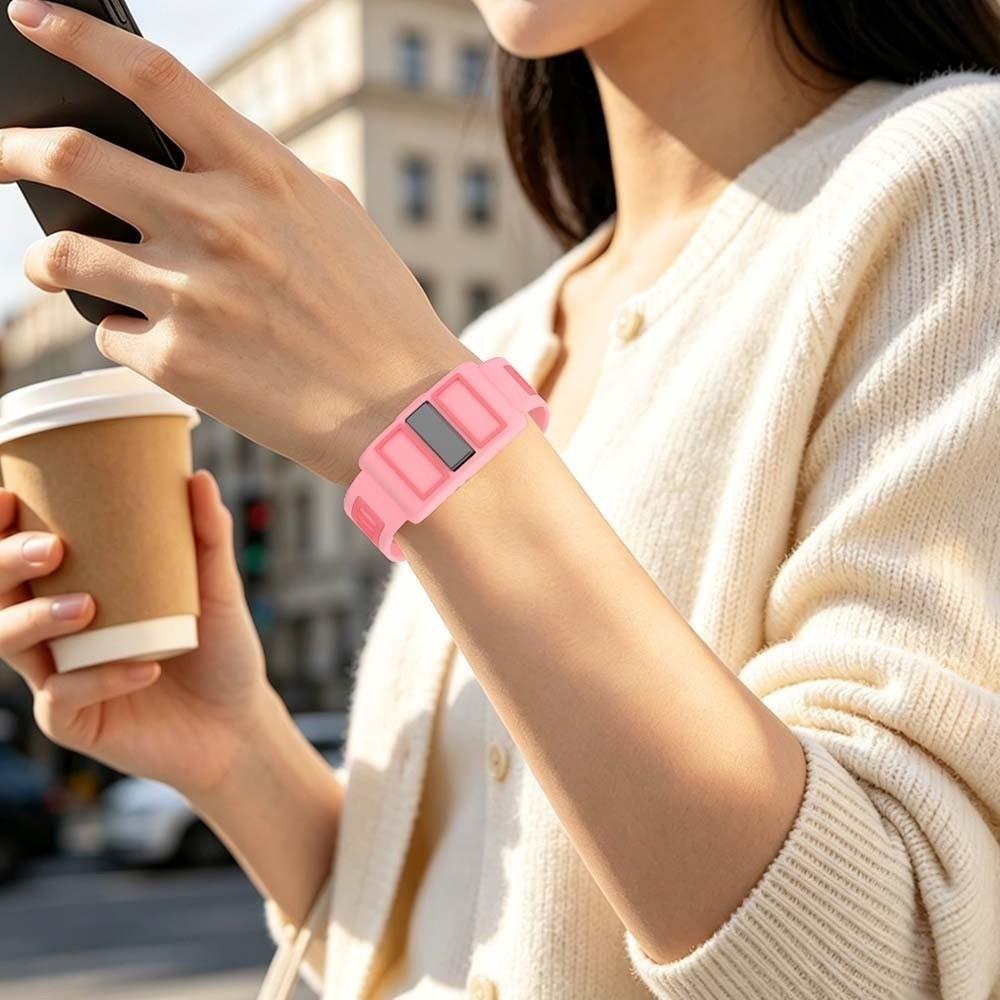 Soft Silicone Strap Adjustable Fitness Tracker Strap Sport Wristband for Hume Band for Men Women