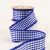 High Quality Black Border Stereo Double-Color Checked Fabric Ribbon Luxury Bow Hair Accessories and Gift Wrapping DIY Ribbon