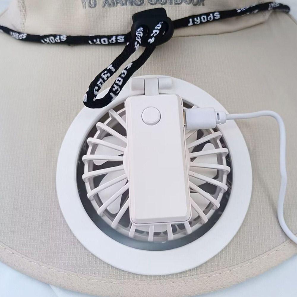 Rechargeable Charging Fan Hat UV Protection Cycling Hat Outdoor Fishing Hat Men Women
