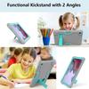 Shockproof Silicone PC Back Cover With Kickstand Galaxy Tab A8 10.5 X205 X200 Multi-Color Options