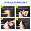 2PCS LED Projector Shadow Light Auto Door Light For Mazda 6 GJ GL Atenza 2012 2013 2014 2015 2016 2017 2018