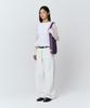 Pleatsmama New Shoulder Bag Glitter Deep Purple