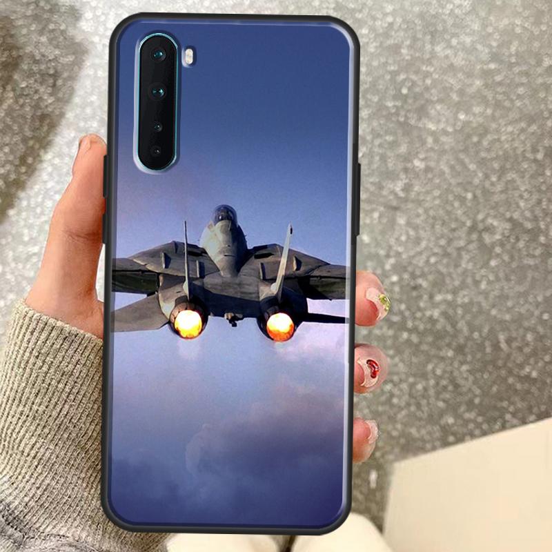 F14 Tomcat Fighter Case For OnePlus 13T 10T 8T 10 Pro 15 13 12 11 15R 13R 12R Nord CE 5 2 3 4 Lite N20 N30 Coque