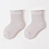 Summer Infant Baby Calf Sock Simplicity Solid Color Thin Newborn Sock for Boy Girl Fashion Breathable Soft Cotton Toddler Sock