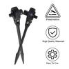 Square Head Double Ended Ratchet Wrench Heavy Duty Round Head Quick Release for Auto Pipe DIY Spanner Lever Hand Tool