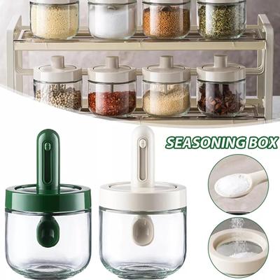 Telescopic Spice Seasoning Bottle Household Kitchen Seasoning Box Leak-proof Salt Storage Box