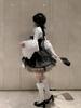 XHSUKADO Princess Long Detachable Lolita Shirt Size XL Women's Blouse, 6-Tier Sleeves, Sleeves, Ribbon, Style, Stylish, Lace, Ruffles, Cute, Top,
