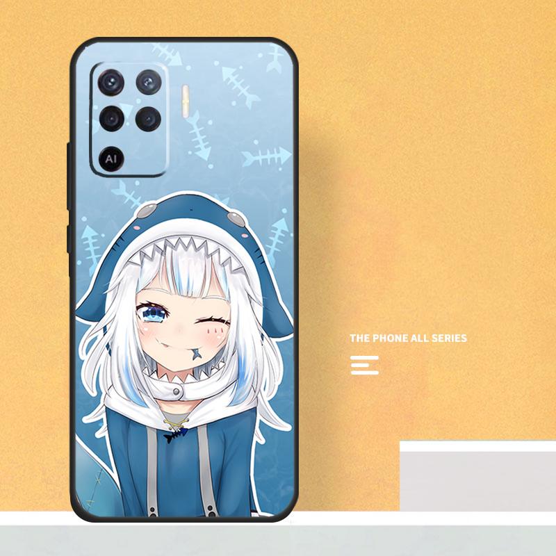 

Anime Hololive Gawr Gura Case For Oppo A80 A60 A40 A6 A5 Pro A15 A16 A17 A57 A94 A74 A54 A76 A96 A18 A38 A58 A78 A98 OPPO A17