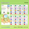 Portable Children's Watercolor Doodle and Coloring Book with Sticky Notes and Gouache