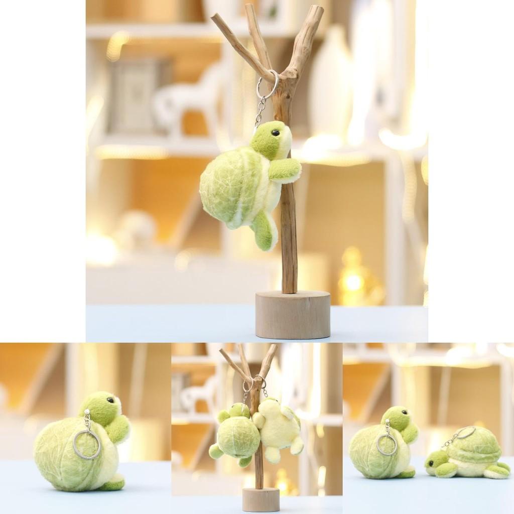 Vegetable Turtle Plush Keychain With Soft Pp Cotton Filling For Kids And Collectors