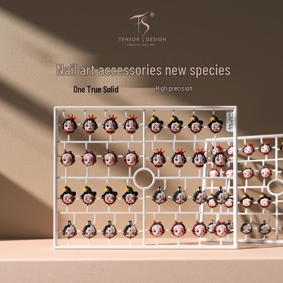 

Tensor Hot Style Cute Resin Nail Art Accessories TX012
