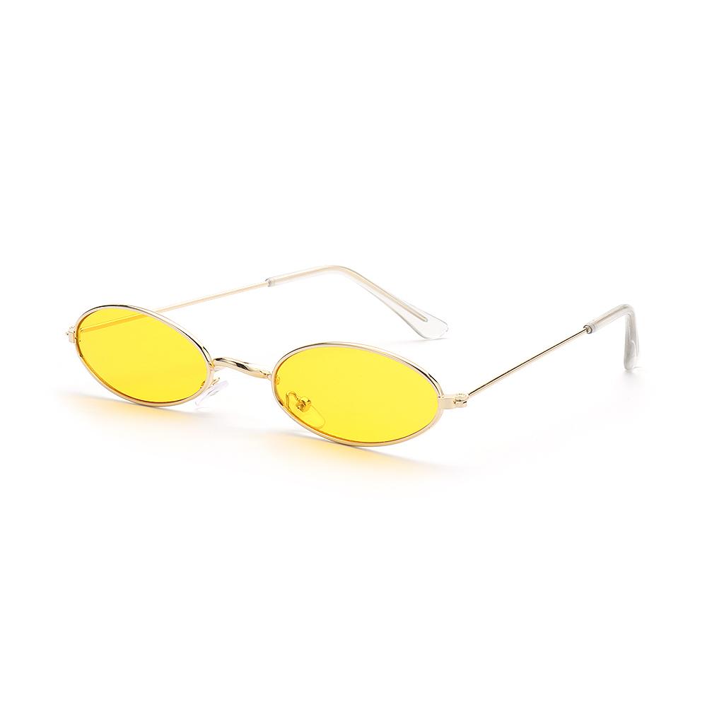 Accessori Retrò Occhiali da Sole con Montatura Piccola Occhiali da Sole Vintage Occhiali da Vista Ovali