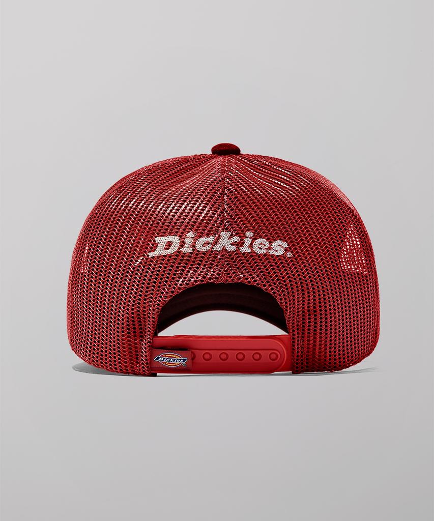 Dickies Tree Logo Trucker Mesh Cap Red